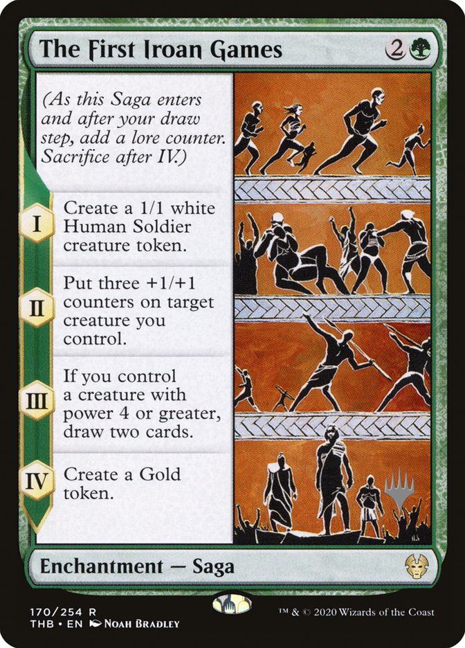 The First Iroan Games (Promo Pack) [Theros Beyond Death Promos] 