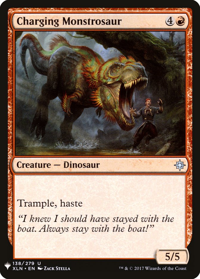 Charging Monstrosaur [Mystery Booster] 