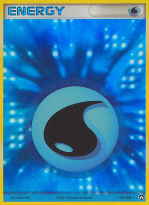 Water Energy (105/108) [EX: Power Keepers] 