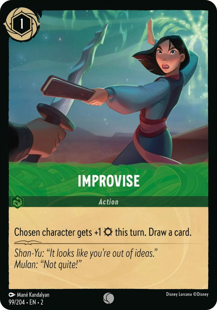 Improvise (99/204) [Rise of the Floodborn] 