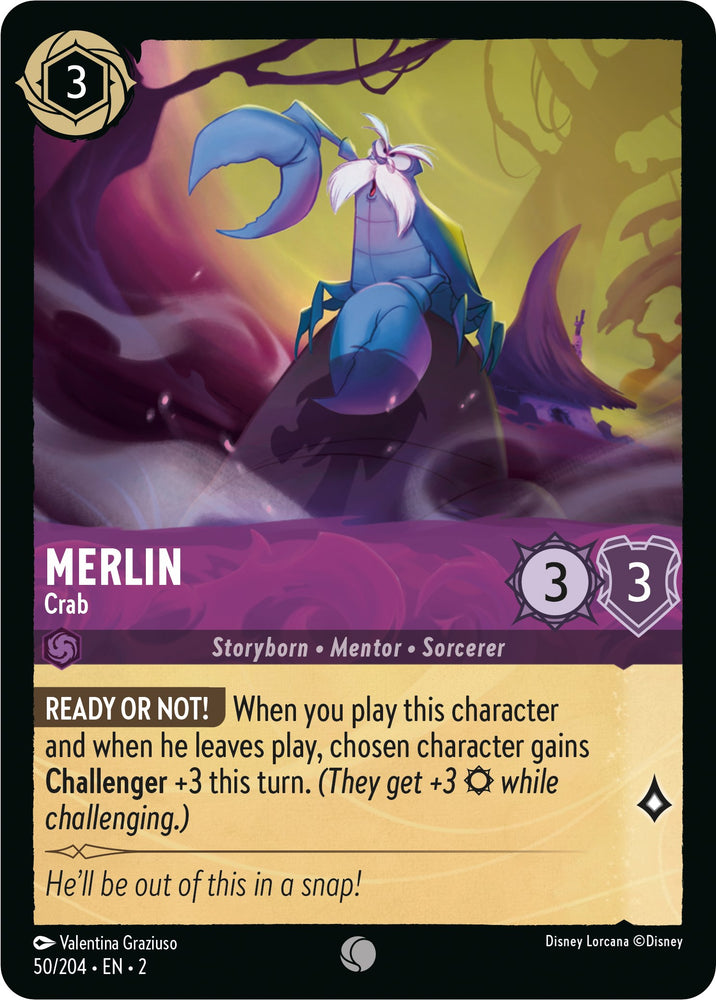Merlin - Crab (50/204) [Rise of the Floodborn] 