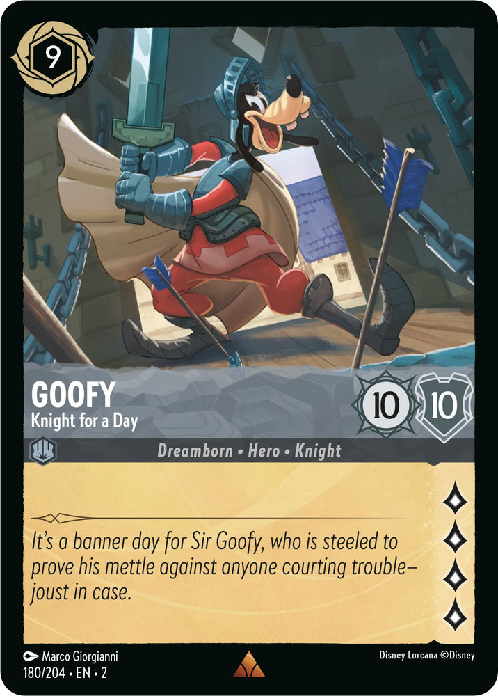 Goofy - Knight for a Day (180/204) [Rise of the Floodborn] 