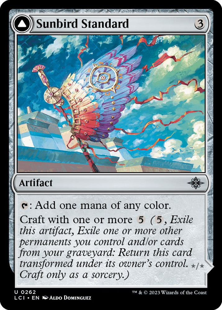 Sunbird Standard // Sunbird Effigy [The Lost Caverns of Ixalan] 