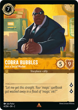 Cobra Bubbles - Just a Social Worker (4/204) [Rise of the Floodborn] 