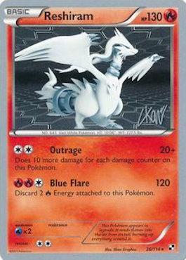 Reshiram (26/114) (Reshiphlosion - Christopher Kan) [World Championships 2011] 