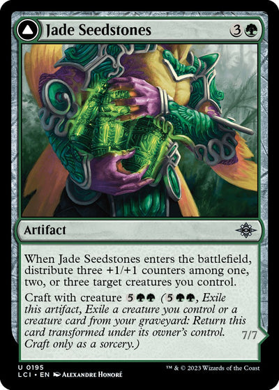 Jade Seedstones [The Lost Caverns of Ixalan] 