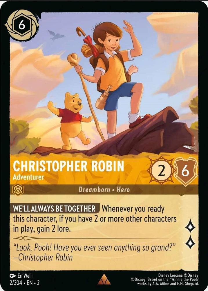 Christopher Robin - Adventurer (2/204) [Rise of the Floodborn] 