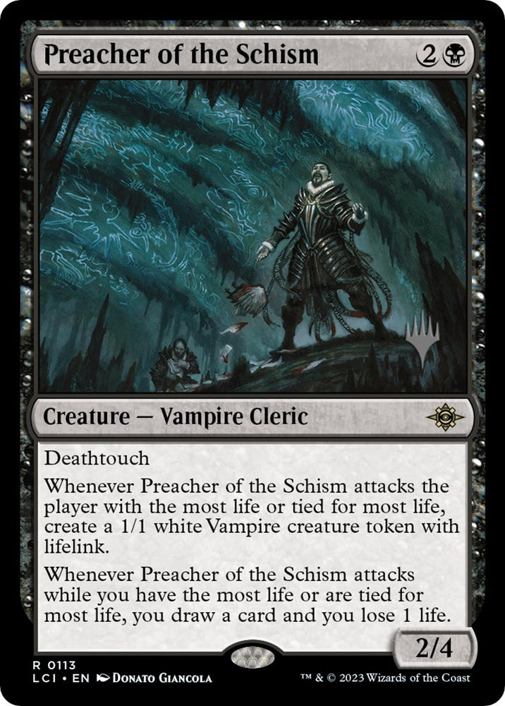 Preacher of the Schism (Promo Pack) [The Lost Caverns of Ixalan Promos] 