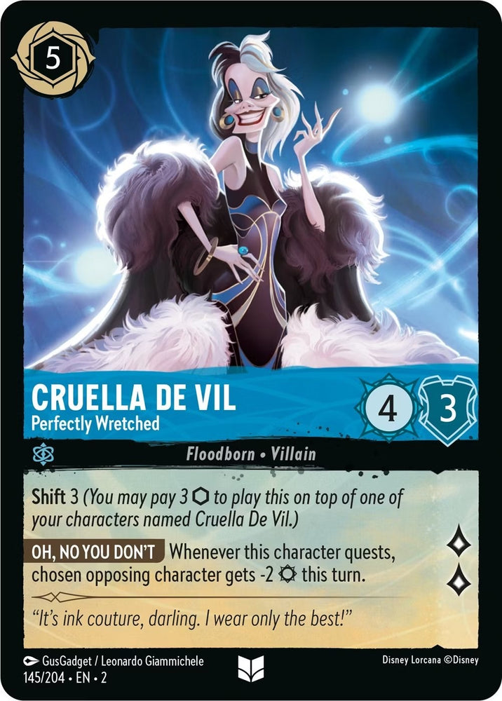 Cruella De Vil - Perfectly Wretched (145/204) [Rise of the Floodborn] 