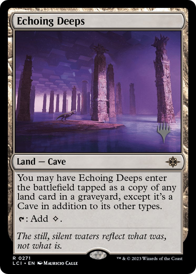 Echoing Deeps (Promo Pack) [The Lost Caverns of Ixalan Promos] 