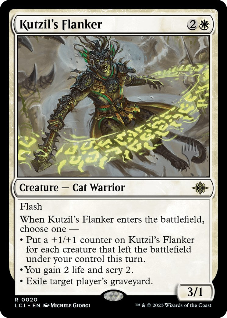 Kutzil's Flanker (Promo Pack) [The Lost Caverns of Ixalan Promos] 