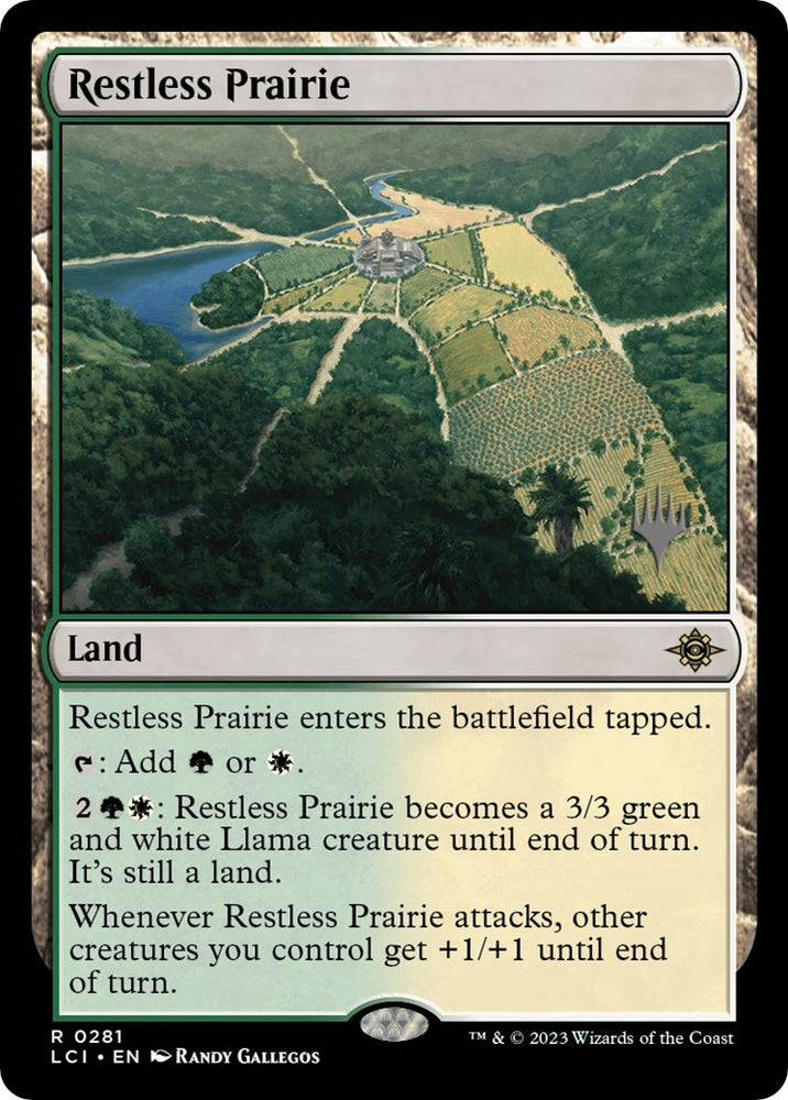 Restless Prairie (Promo Pack) [The Lost Caverns of Ixalan Promos] 