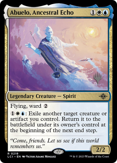 Abuelo, Ancestral Echo (Promo Pack) [The Lost Caverns of Ixalan Promos] 