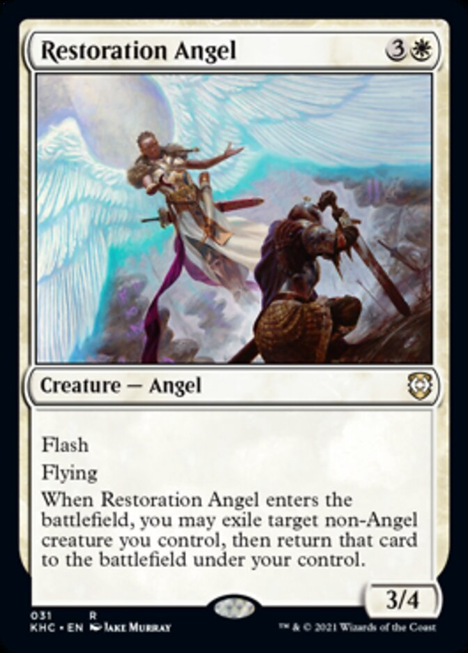 Restoration Angel [Kaldheim Commander] 