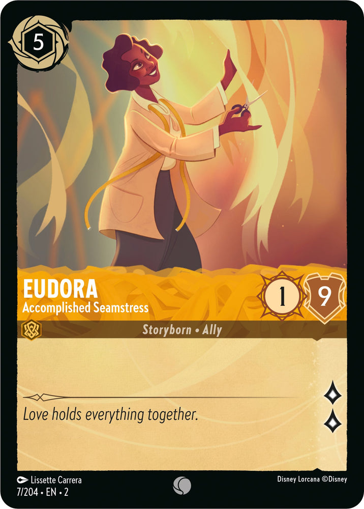 Eudora - Accomplished Seamstress (7/204) [Rise of the Floodborn] 