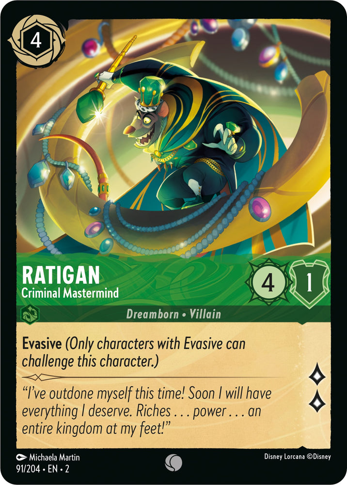 Ratigan - Criminal Mastermind (91/204) [Rise of the Floodborn] 