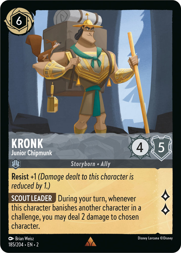 Kronk - Junior Chipmunk (185/204) [Rise of the Floodborn] 