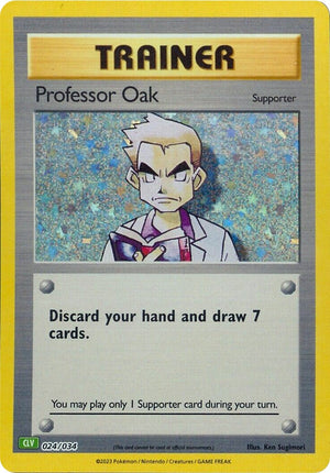 Professor Oak (CLV) [Trading Card Game Classic] 