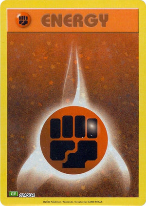 Basic Fighting Energy [Trading Card Game Classic] 