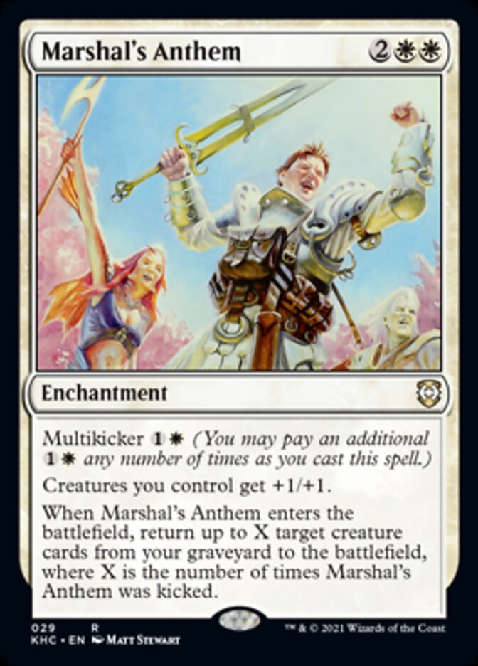 Marshal's Anthem [Kaldheim Commander] 