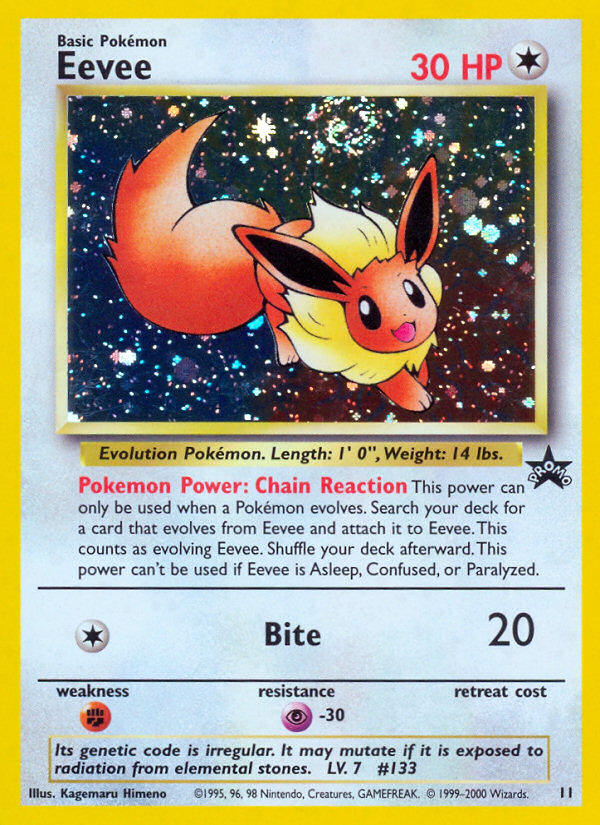 Eevee (11) [Wizards of the Coast: Black Star Promos] 