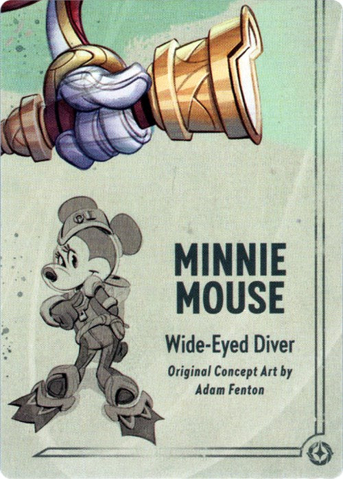 Minnie Mouse - Wide-Eyed Diver Puzzle Insert (Bottom Right) [Rise of the Floodborn] 
