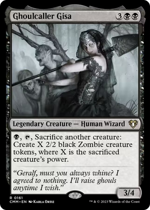 Ghoulcaller Gisa [Commander Masters] 