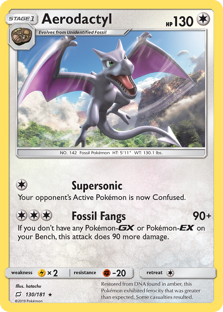 Aerodactyl (130/181) [Sun & Moon: Team Up] 