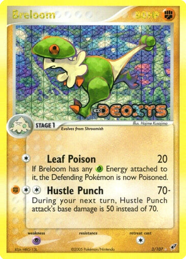 Breloom (3/107) (Stamped) [EX: Deoxys] 