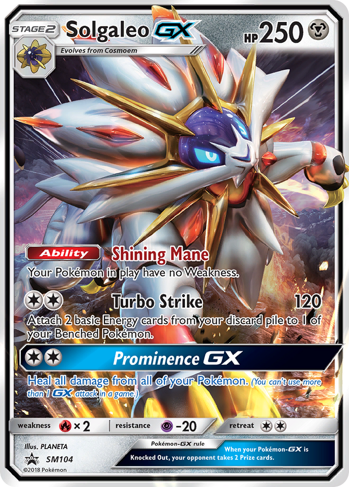 Solgaleo GX (SM104) [Sun &amp; Moon: Black Star Promos] 