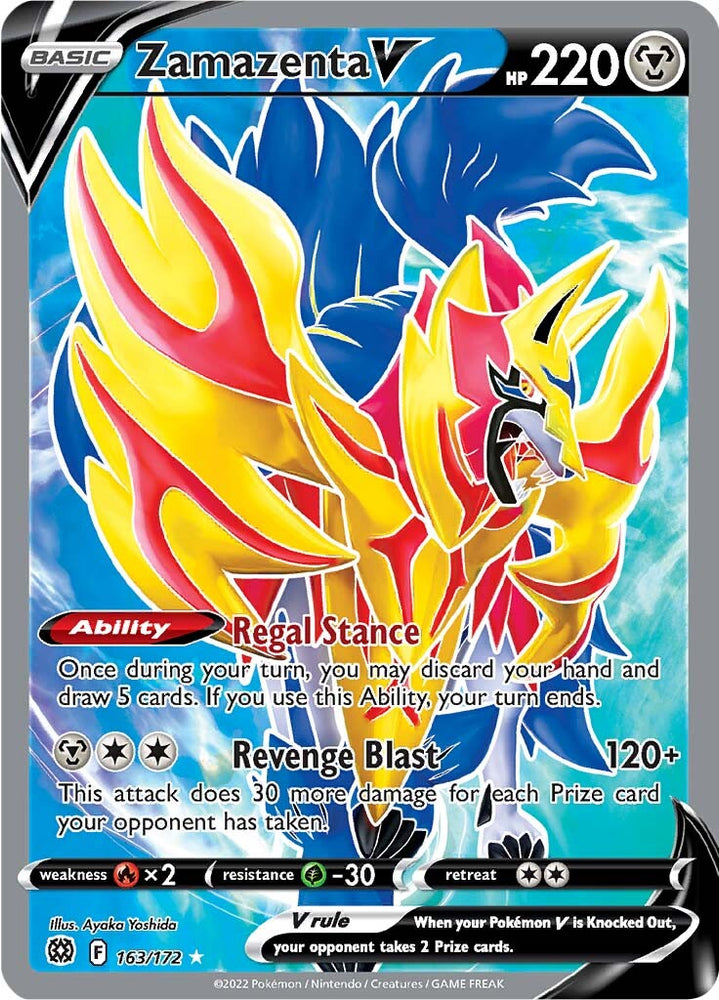 Zamazenta V (163/172) [Sword &amp; Shield: Brilliant Stars] 