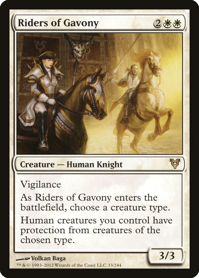 Riders of Gavony [Avacyn Restored] 