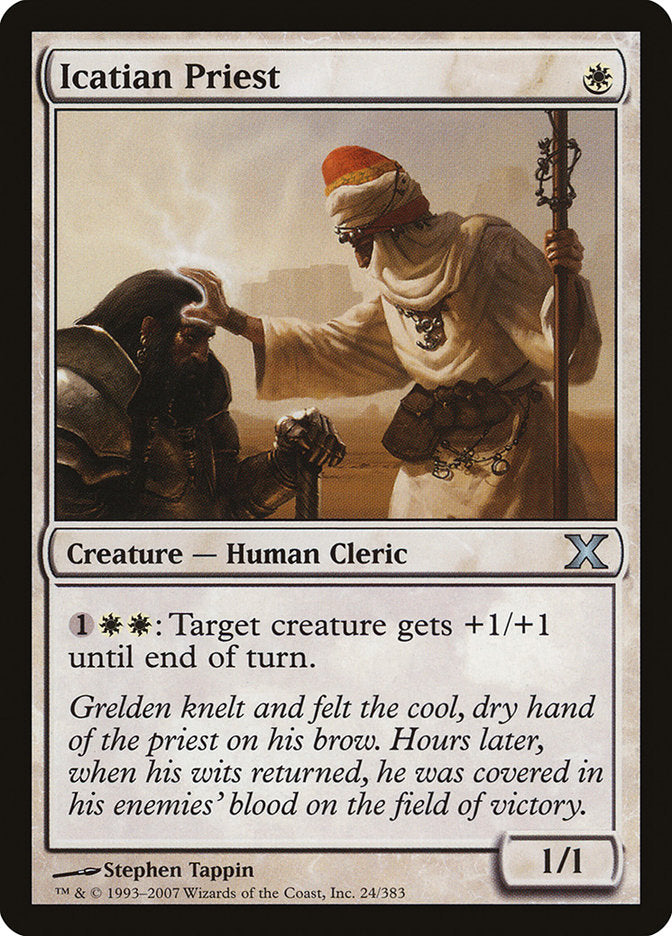 Icatian Priest [Tenth Edition] 