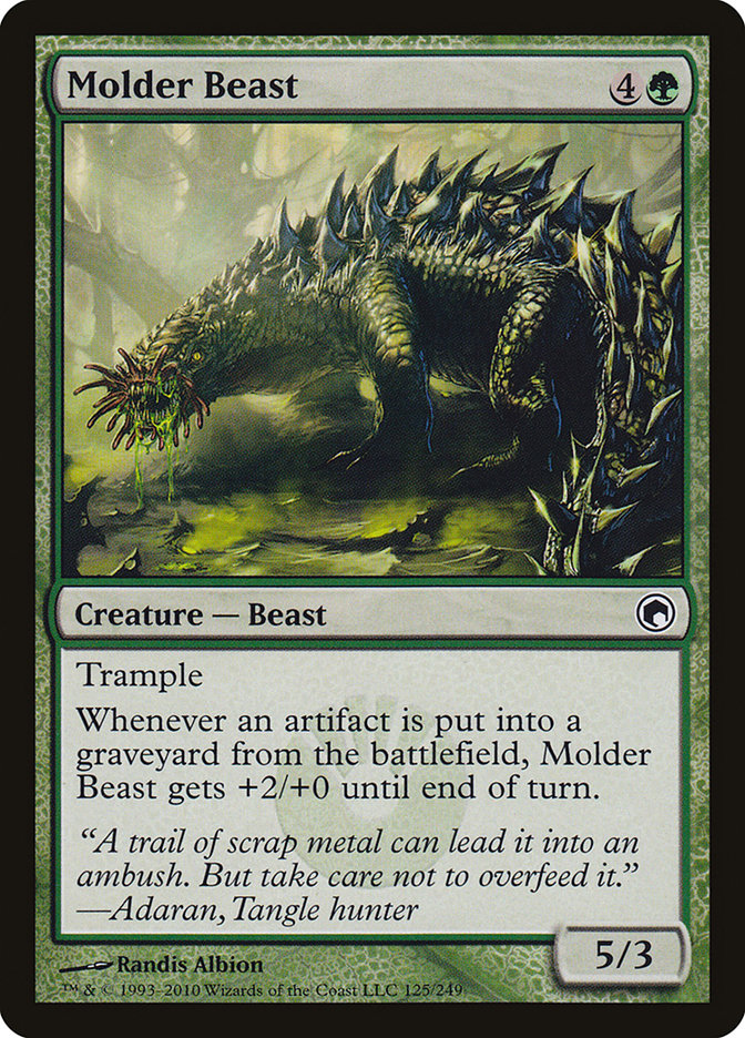 Molder Beast [Scars of Mirrodin] 