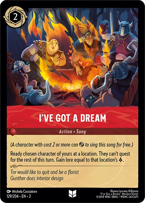 I've Got a Dream (129/204) [Into the Inklands] 