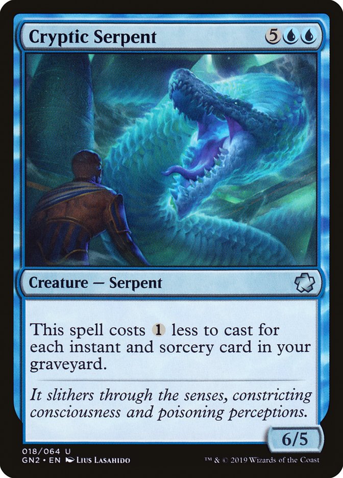 Cryptic Serpent [Game Night 2019] 