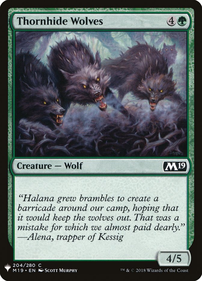 Thornhide Wolves [Mystery Booster] 