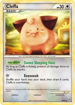 Cleffa (24/95) [HeartGold &amp; SoulSilver: Call of Legends] 