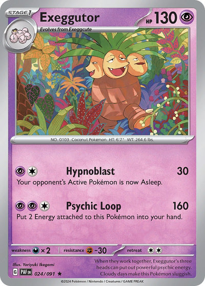 Exeggutor (024/091) [Scarlet &amp; Violet: Paldean Fates] 
