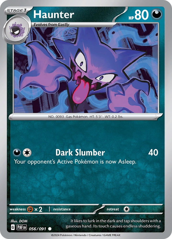 Haunter (056/091) [Scarlet &amp; Violet: Paldean Fates] 