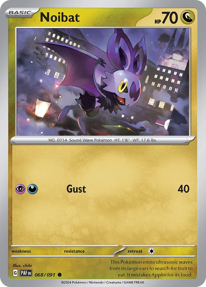 Noibat (068/091) [Scarlet &amp; Violet: Paldean Fates] 