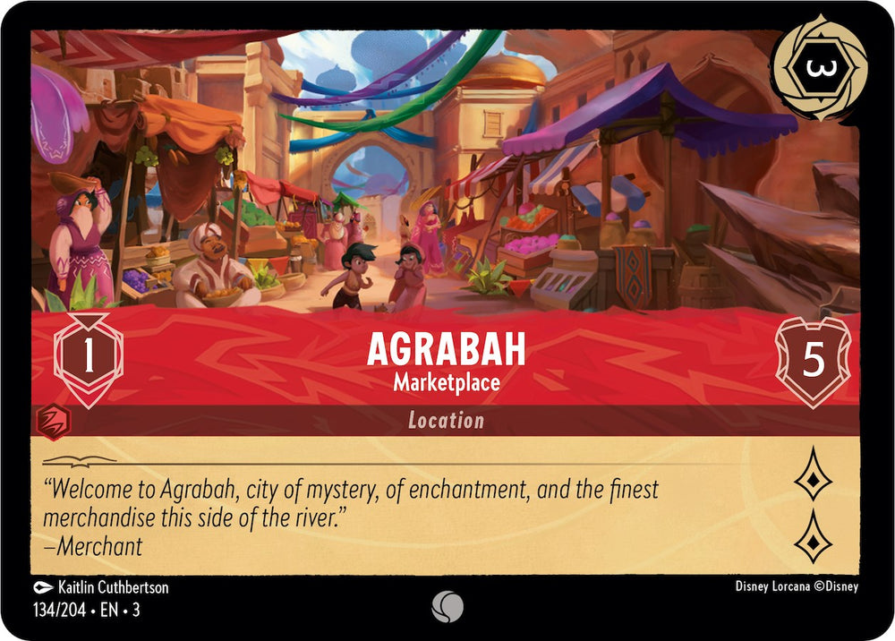 Agrabah - Marketplace (134/204) [Into the Inklands] 