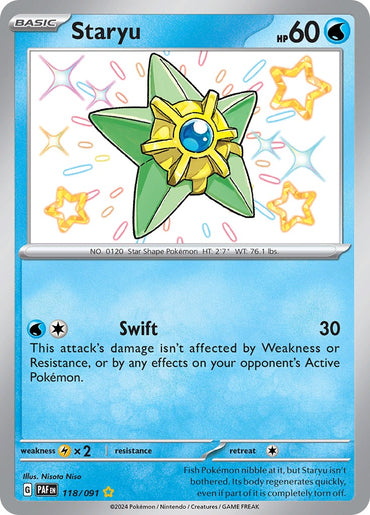 Staryu (118/091) [Scarlet & Violet: Paldean Fates]