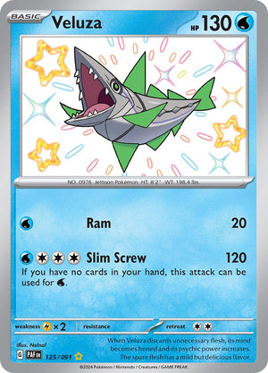 Veluza (125/091) [Scarlet &amp; Violet: Paldean Fates] 