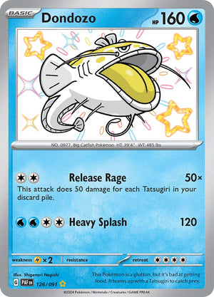 Dondozo (126/091) [Scarlet &amp; Violet: Paldean Fates] 