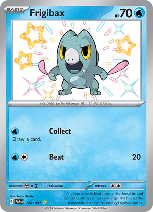 Frigibax (128/091) [Scarlet &amp; Violet: Paldean Fates] 