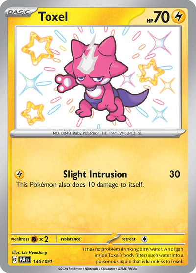 Toxel (140/091) [Scarlet &amp; Violet: Paldean Fates] 