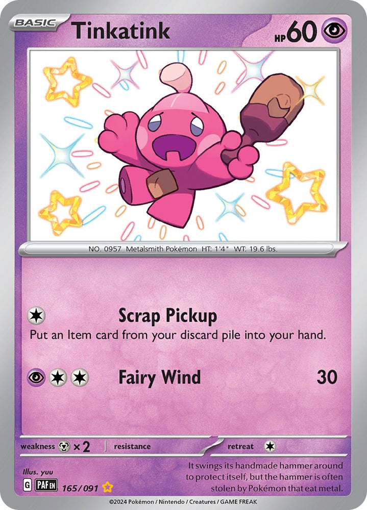 Tinkatink (165/091) [Scarlet &amp; Violet: Paldean Fates] 