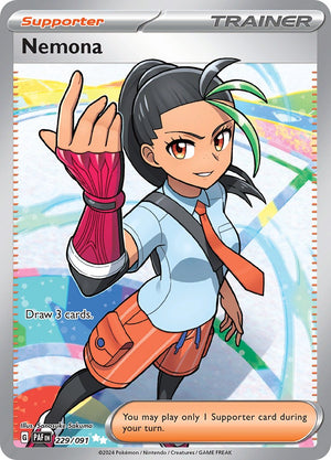 Nemona (229/091) [Scarlet &amp; Violet: Paldean Fates] 