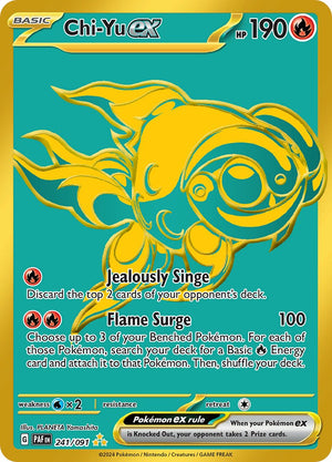 Chi-Yu ex (241/091) [Scarlet &amp; Violet: Paldean Fates] 